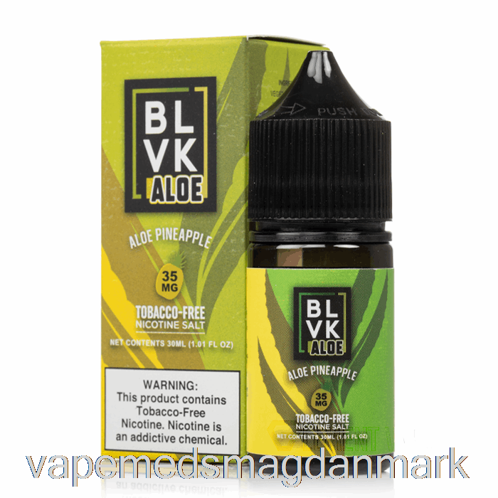 Engangs Vape Danmark Aloe Ananas Salt - Blvk Salt - 30ml 50mg